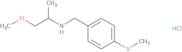 (2-Methoxy-1-methyl-ethyl)-(4-methylsulfanyl-benzyl)-amine hydrochloride