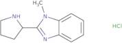 1-Methyl-2-(pyrrolidin-2-yl)-1H-benzo[D]imidazole hydrochloride