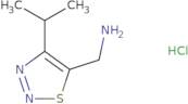 C-(4-Isopropyl-[1,2,3]thiadiazol-5-yl)-methylamine hydrochloride