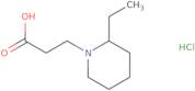 3-(2-Ethyl-1-piperidinyl)propanoic acid hydrochloride