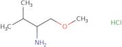 1-Methoxy-3-methyl-2-butanamine hydrochloride