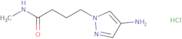 4-(4-Amino-pyrazol-1-yl)-N-methyl-butyramide hydrochloride