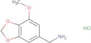 C-(7-Methoxy-benzo[1,3]dioxol-5-yl)-methylaminehydrochloride