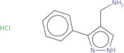 [(3-Phenyl-1H-pyrazol-4-yl)methyl]amine dihydrochloride