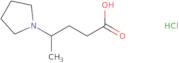 4-(1-Pyrrolidinyl)pentanoic acid hydrochloride