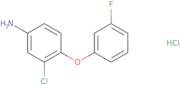 3-Chloro-4-(3-fluorophenoxy)aniline hydrochloride