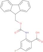 2-({[(9H-Fluoren-9-yl)methoxy]carbonyl}amino)-4-fluorobenzoic acid