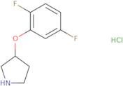 3-(2,5-Difluorophenoxy)pyrrolidine hydrochloride