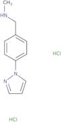 N-Methyl-1-[4-(1H-pyrazol-1-yl)phenyl]methanamine dihydrochloride