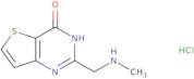 2-[(Methylamino)methyl]thieno[3,2-d]pyrimidin-4(3H)-one hydrochloride