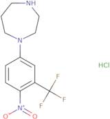 1-[4-Nitro-3-(trifluoromethyl)phenyl]-homopiperazine hydrochloride