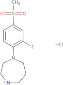 1-[2-Fluoro-4-methylsulfonyl)phenyl]homopiperazinehydrochloride