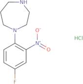 1-(4-Fluoro-2-nitrophenyl)homopiperazine hydrochloride