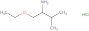 1-Ethoxy-3-methylbutan-2-amine hydrochloride