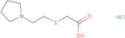 {[2-(1-Pyrrolidinyl)ethyl]thio}acetic acid hydrochloride