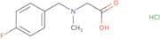 [(4-Fluoro-benzyl)-methyl-amino]-acetic acid hydrochloride