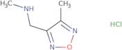 Methyl-(4-methyl-furazan-3-ylmethyl)-amine hydrochloride