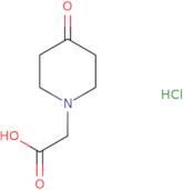 (4-Oxo-piperidin-1-yl)-acetic acid hydrochloride