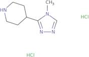 4-(4-Methyl-4H-[1,2,4]triazol-3-yl)-piperidinedihydrochloride