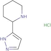 2-(1H-Pyrazol-3-yl)-piperidine hydrochloride