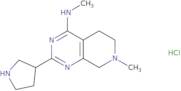 Methyl-(7-methyl-2-pyrrolidin-3-yl-5,6,7,8-tetrahydro-pyrido[3,4-d]pyrimidin-4-yl)-amine hydrochlo…