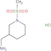 1-[1-(Methylsulfonyl)-3-piperidinyl]methanamine hydrochloride