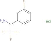 2,2,2-Trifluoro-1-(3-fluorophenyl)ethanamine hydrochloride