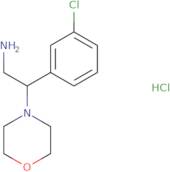 2-(3-Chlorophenyl)-2-(morpholin-4-yl)ethan-1-amine hydrochloride