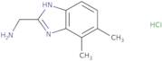 (4,5-Dimethyl-1H-benzimidazol-2-yl)methylaminehydrochloride