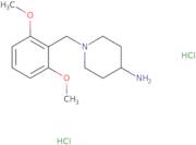 1-(2,6-Dimethoxybenzyl)piperidin-4-ylamine dihydrochloride