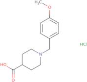 1-(4-Methoxybenzyl)piperidine-4-carboxylic acid hydrochloride