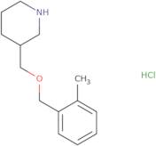 3-(2-Methyl-benzyloxymethyl)-piperidine hydrochloride