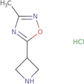 5-Azetidin-3-yl-3-methyl-[1,2,4]oxadiazole hydrochloride