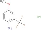 4-Methoxy-2-(trifluoromethyl)phenylaminehydrochloride