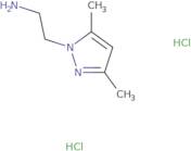 [2-(3,5-Dimethyl-1H-pyrazol-1-yl)ethyl]amine dihydrochloride