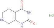 1H,2H,3H,4H,5H,6H,7H,8H-Pyrido[3,4-d]pyrimidine-2,4-dione hydrochloride