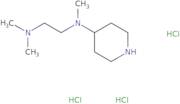 N,N,N'-Trimethyl-N'-piperidin-4-yl-ethane-1,2-diamine trihydrochloride