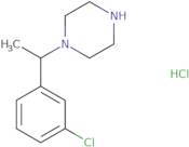 1-[1-(3-Chloro-phenyl)-ethyl]-piperazine hydrochloride