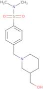 4-((3-(Hydroxymethyl)piperidin-1-yl)methyl)-N,N-dimethylbenzenesulfonamide