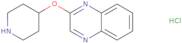 2-(Piperidin-4-yloxy)quinoxaline hydrochloride