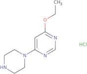 4-Ethoxy-6-piperazin-1-yl-pyrimidine hydrochloride