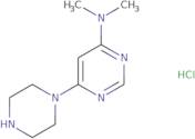N,N-Dimethyl-6-(piperazin-1-yl)pyrimidin-4-amine hydrochloride