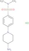 4-(4-Aminopiperidin-1-yl)-N,N-dimethylbenzenesulfonamide hydrochloride