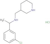 [1-(3-Chloro-phenyl)-ethyl]-piperidin-3-ylmethyl-amine hydrochloride