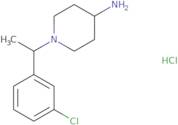 1-[1-(3-Chloro-phenyl)-ethyl]-piperidin-4-ylamine hydrochloride