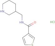 N-(Piperidin-3-ylmethyl)thiophene-3-carboxamide hydrochloride