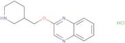 2-(Piperidin-3-ylmethoxy)quinoxaline hydrochloride