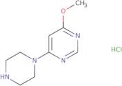 4-Methoxy-6-piperazin-1-yl-pyrimidine hydrochloride