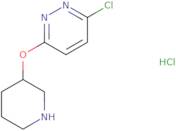 3-Chloro-6-(piperidin-3-yloxy)-pyridazine hydrochloride