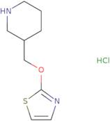 3-(Thiazol-2-yloxymethyl)-piperidine hydrochloride